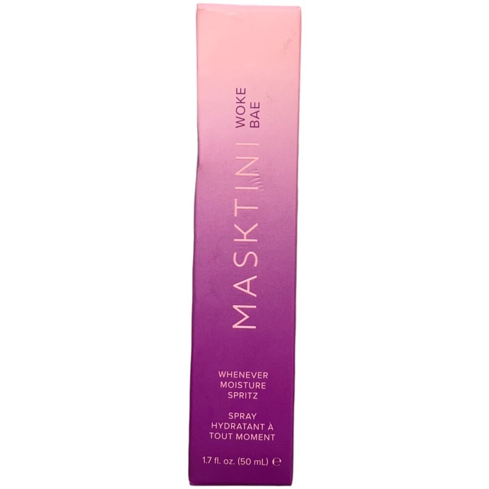 Masktini Skincare Woke Bae Whenever Moisture Spray Anti Aging Hydrating NEW